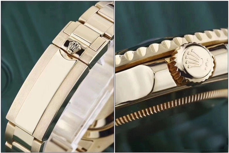Replica Automatic Watch for Men Submariner All Gold Black 40MM Dial