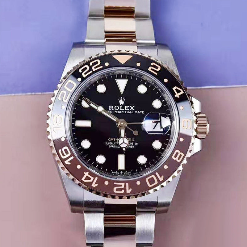 Replica Automatic Watch for Men GMT Master II m126711chnr-0002 40mm Dial