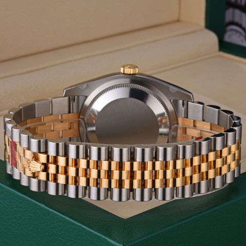 Luxury Automatic Watch for Men Datejust 41MM Gold White Dial