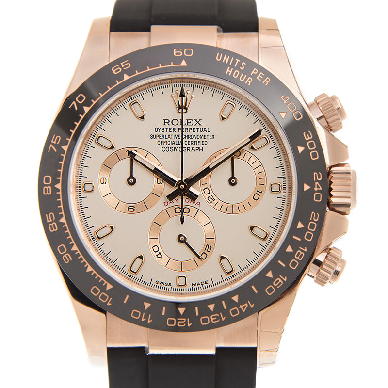 Automatic Watch for DAYTONA 116515LN-0019/14 IVORY 40MM Dial