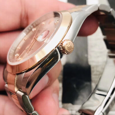Luxury Automatic Watch for Men Datejust 41MM Rose Gold Dial