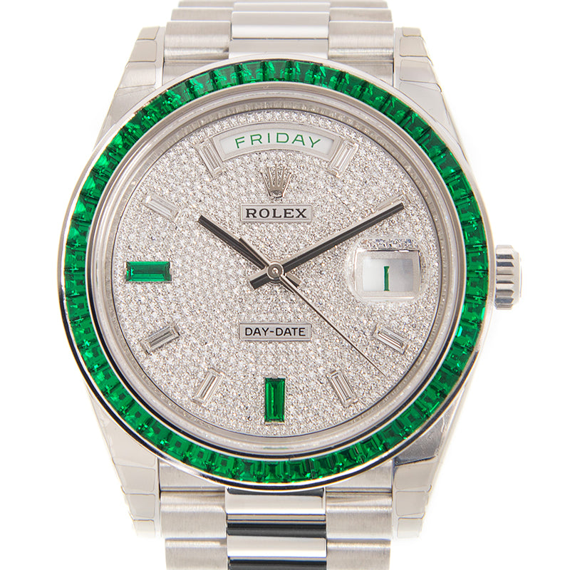 Automatic Mechanical Watch For DAY-DATE 228396TEM 40MM Dial