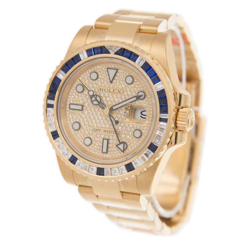 Automatic Mechanical Watch For GMT-MASTER II 116748SA 40MM Dial