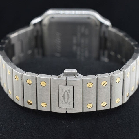 Replica Automatic Watch for SANTOS 47.5*39.8mm Gold White Dial