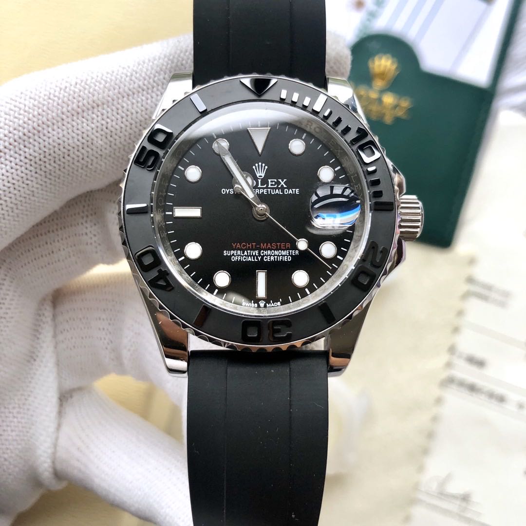 Luxury Automatic Watch for Men Yacht Master m226659-0002 Rubber Strap 40MM Dial