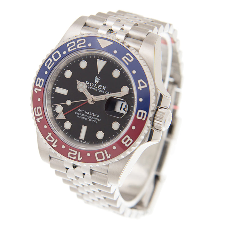 Automatic Mechanical Watch For GMT-MASTER II 126710BLRO-0001 40MM Dial