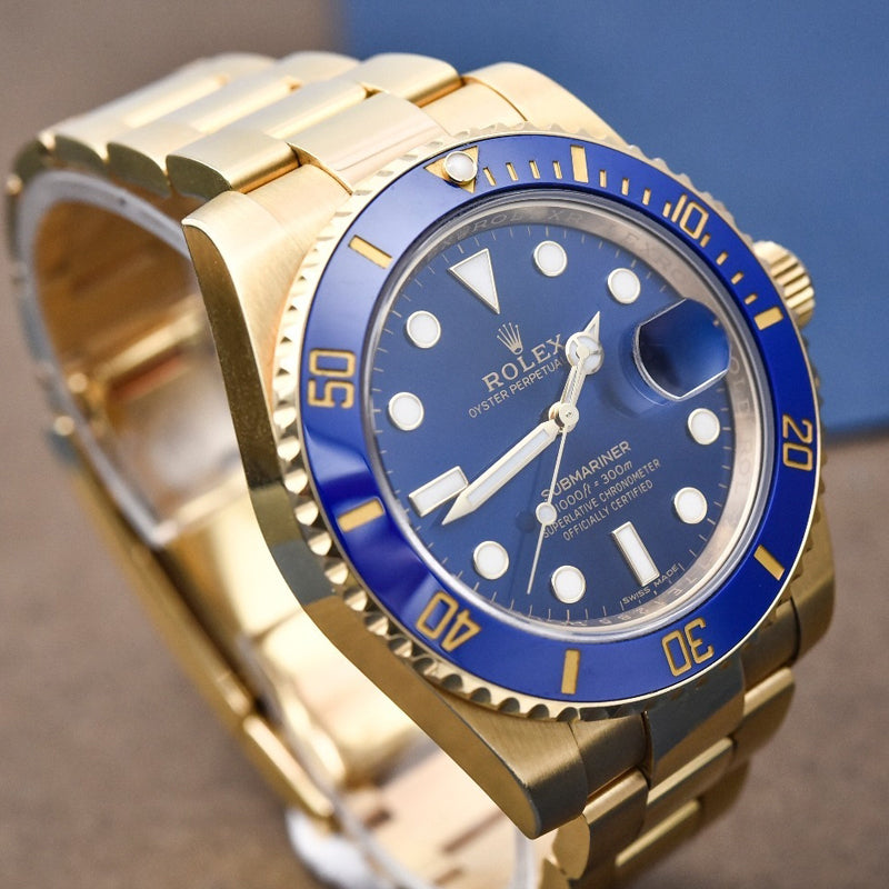 Luxury Automatic Watch for Men Submariner m126618lb-0002 Steel Band 40MM Dial
