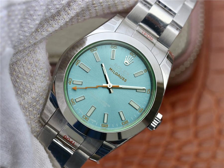 Replica Automatic Watch for Men MILGAUSS 40mm Blue Dial