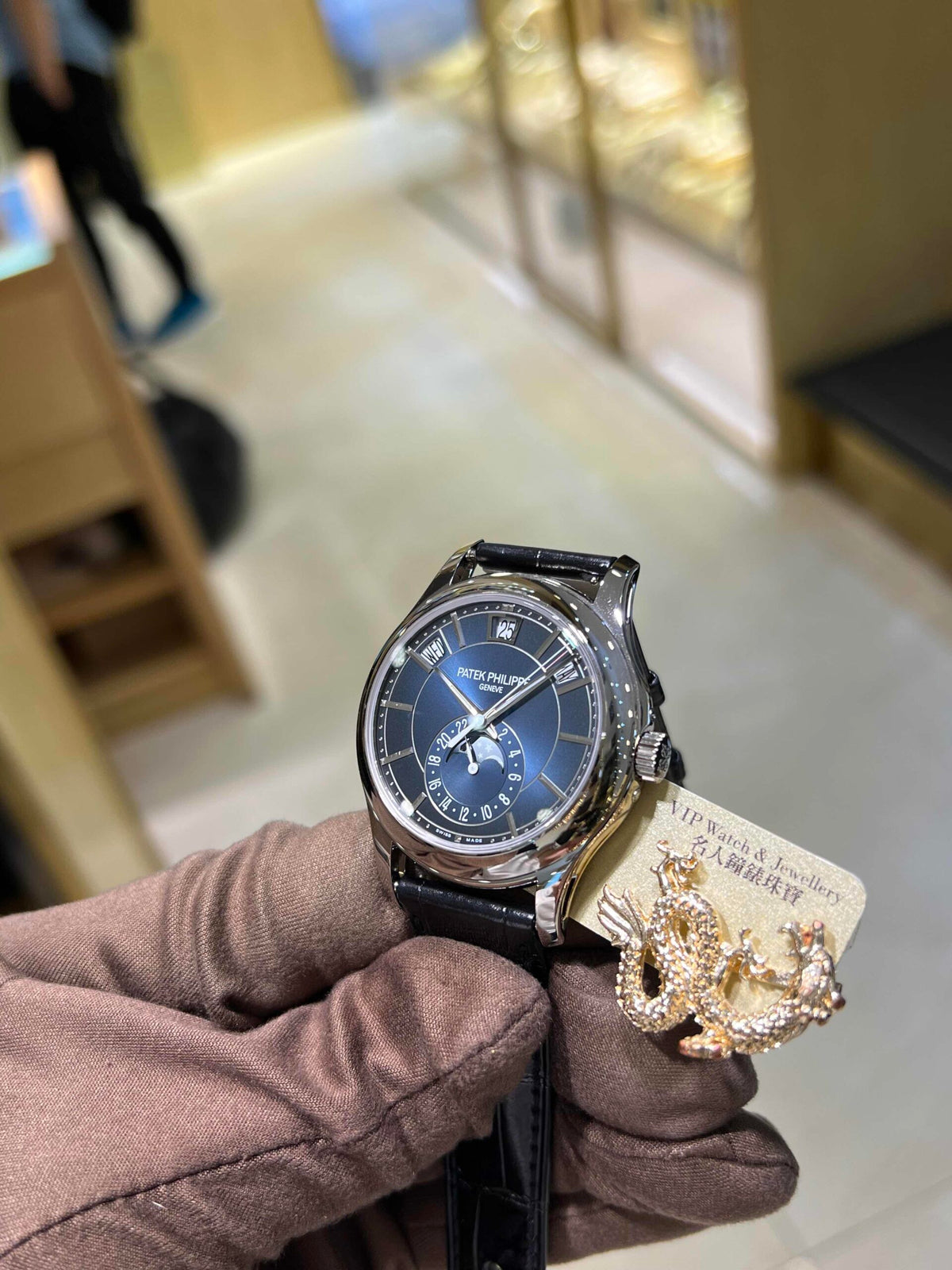Luxury Automatic Watch for COMPLICATIONS 5205G-013 40mm Dial