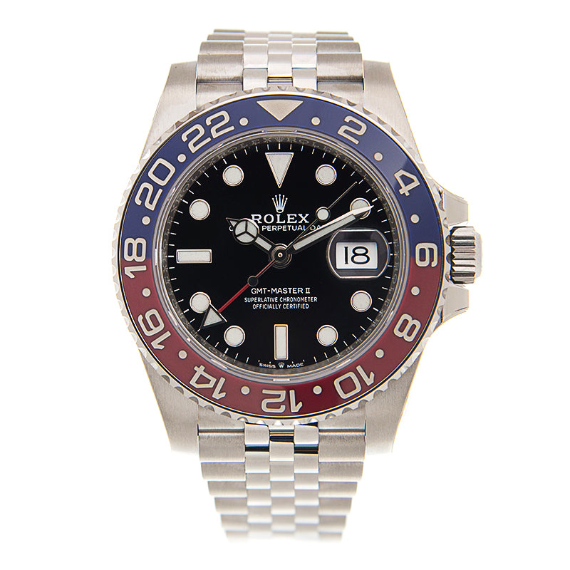 Automatic Mechanical Watch For GMT-MASTER II 126710BLRO-0001 40MM Dial
