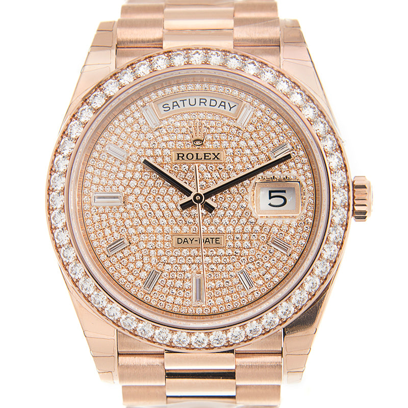 Automatic Mechanical Watch For DAY-DATE 228345RBR-0002 40MM Dial
