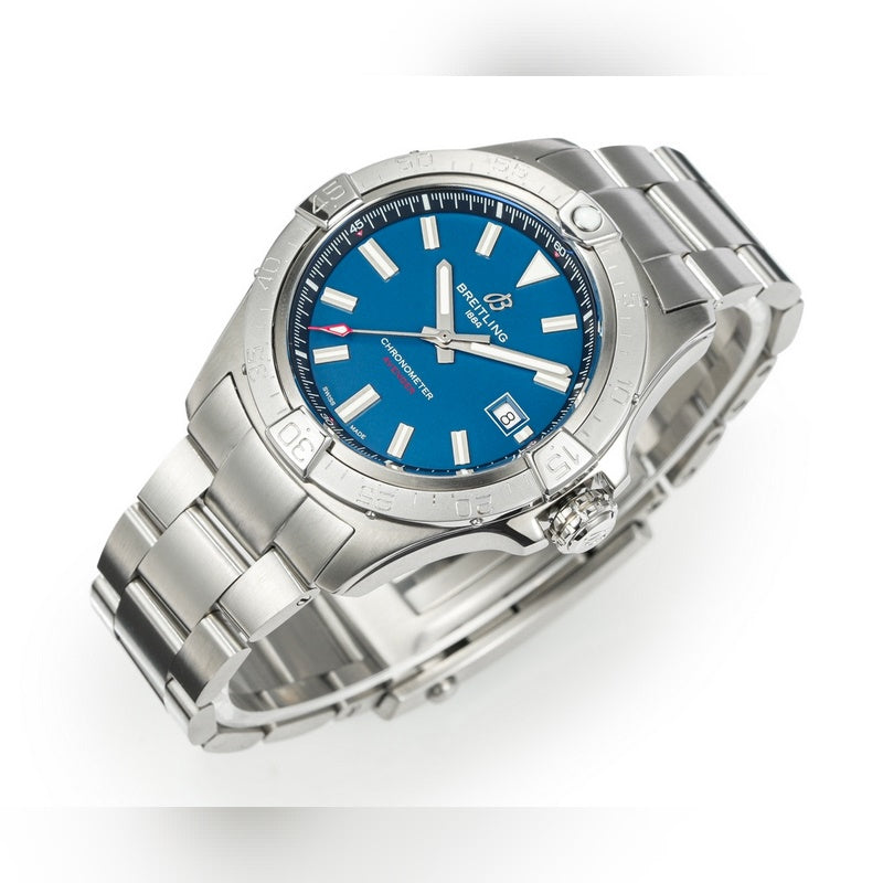 Automatic Watch for AVENGER A17328101 Steel Strap Blue 42MM Dial