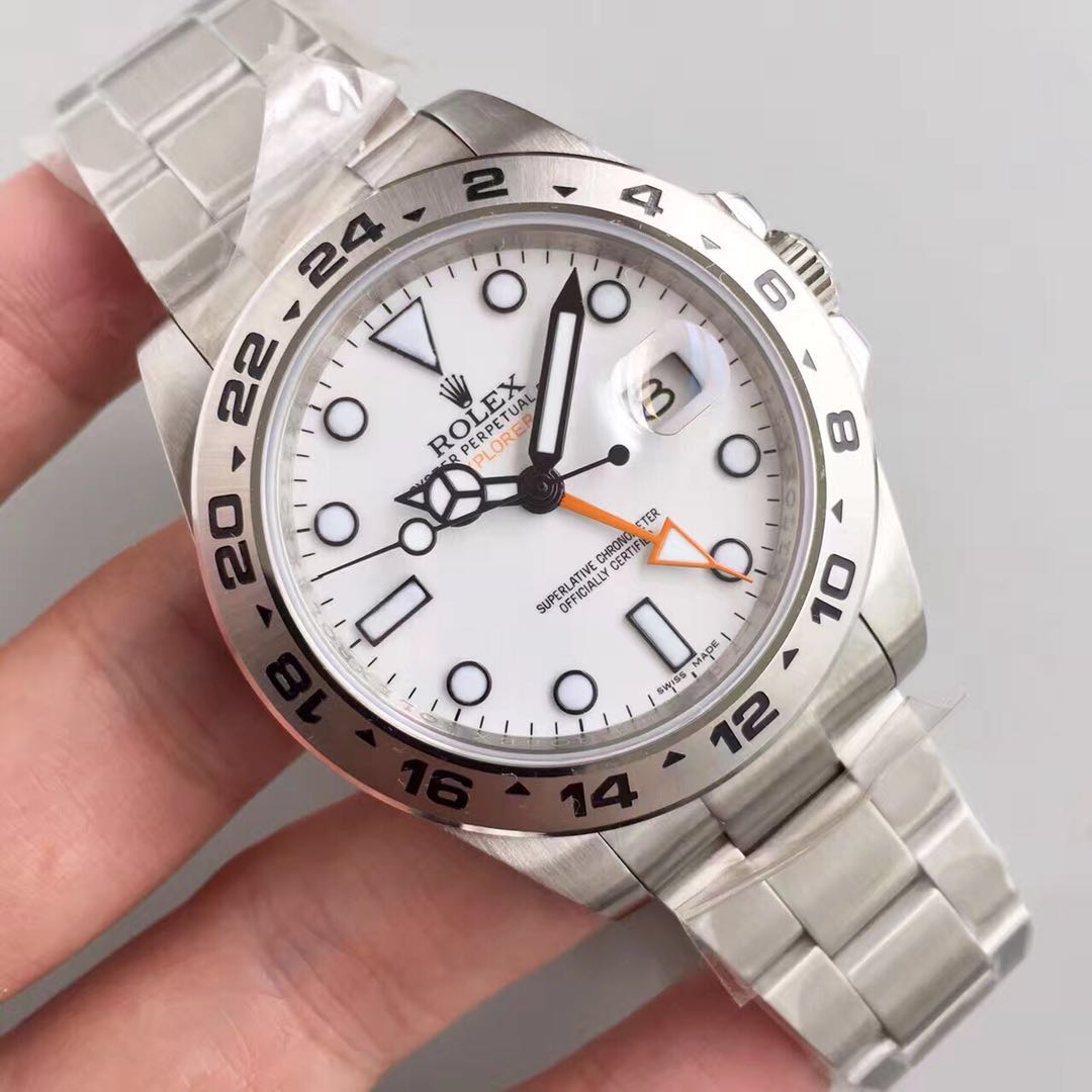 Replica Automatic Watch for Men Explorer M226570-0001 42mm White Dial