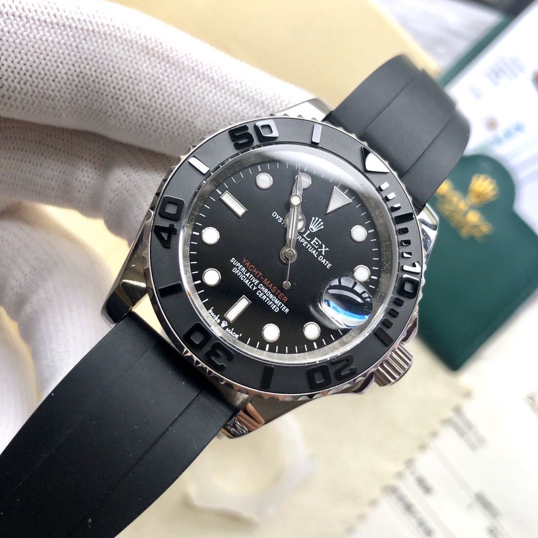 Luxury Automatic Watch for Men Yacht Master m226659-0002 Rubber Strap 40MM Dial