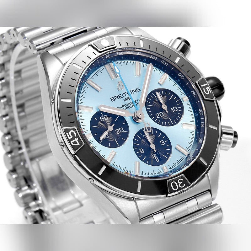 Automatic Watch for CHRONOMAT PB0158101C1A1 Steel Strap 42MM