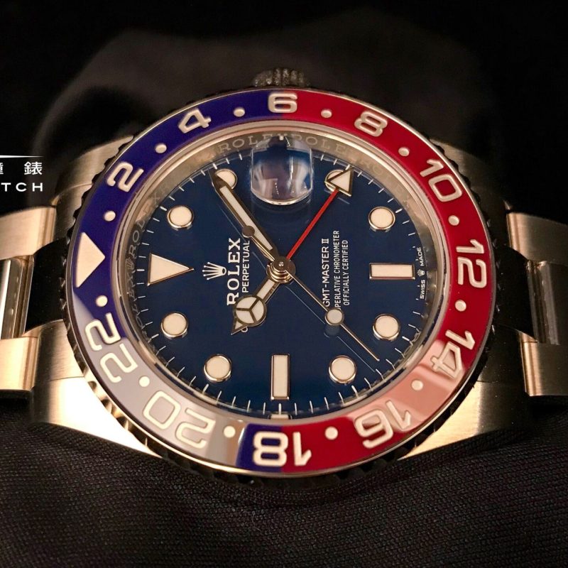 Automatic Mechanical Watch For GMT-MASTER II 126719BLRO-0003 40MM Dial