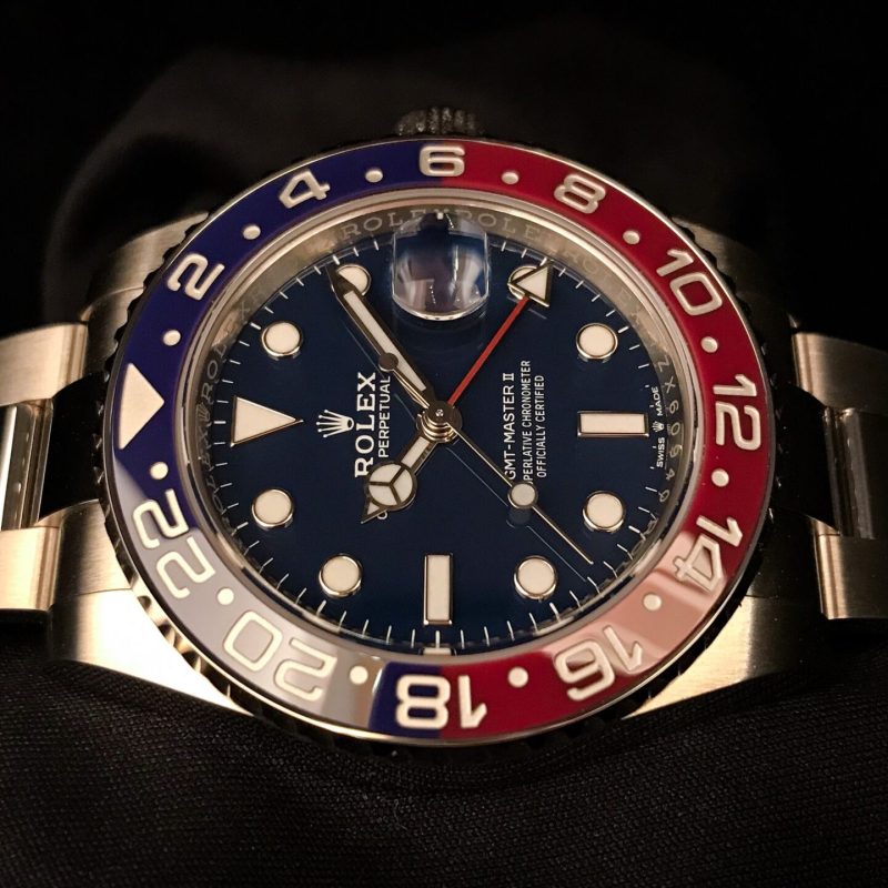 Automatic Mechanical Watch For GMT-MASTER II 126719BLRO-0003 40MM Dial