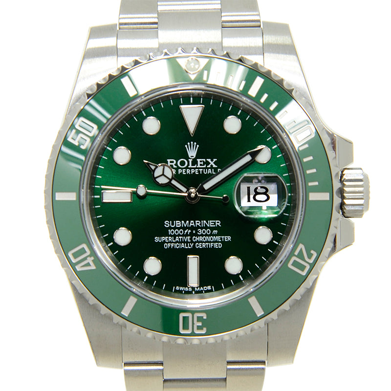 Automatic Mechanical Watch for SUBMARINER 116610LV-0002 40MM Dial