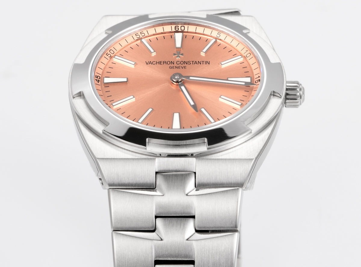 Automatic Watch for OVERSEAS 41MM Silver Black