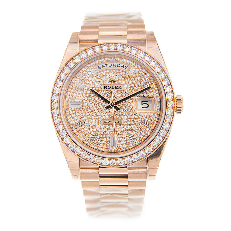 Automatic Mechanical Watch For DAY-DATE 228345RBR-0002 40MM Dial