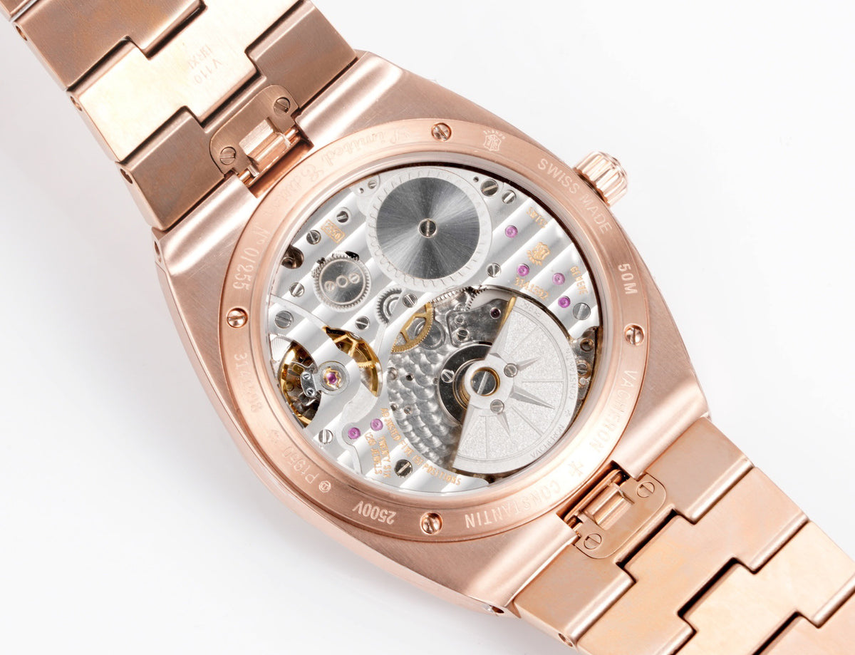 Automatic Watch for OVERSEAS 41MM Rose White