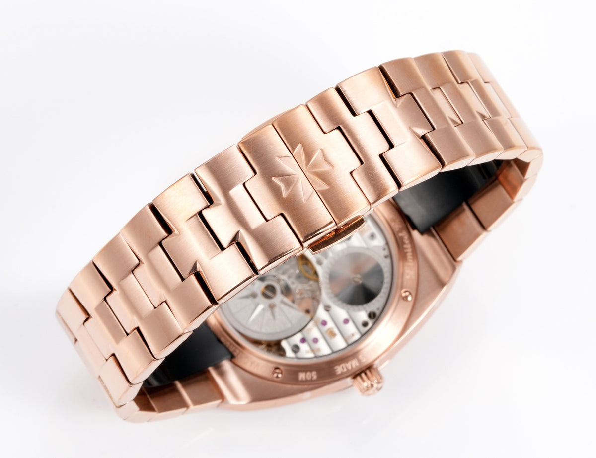 Automatic Watch for OVERSEAS 41MM Rose White