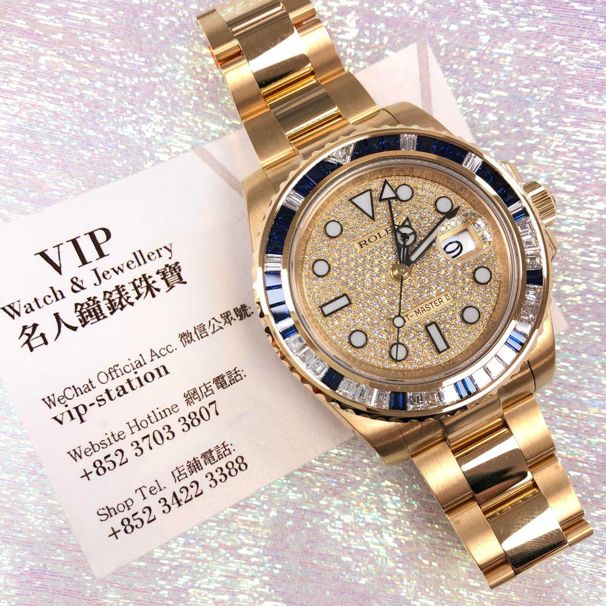 Automatic Mechanical Watch For GMT-MASTER II 116748SA 40MM Dial