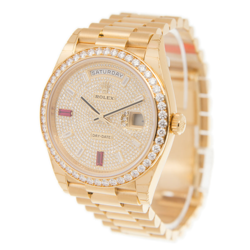 Automatic Mechanical Watch For DAY-DATE 228348RBR 40MM Dial
