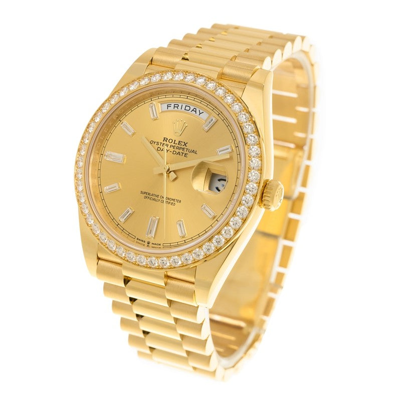 Automatic Mechanical Watch For DAY-DATE 228348RBR-0002 40MM Dial