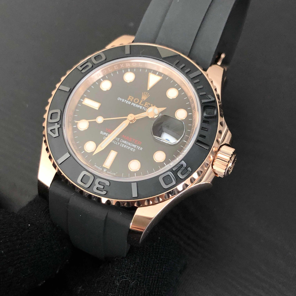 Automatic Mechanical Watch for YACHT MASTER 126655-0002 40MM Dial