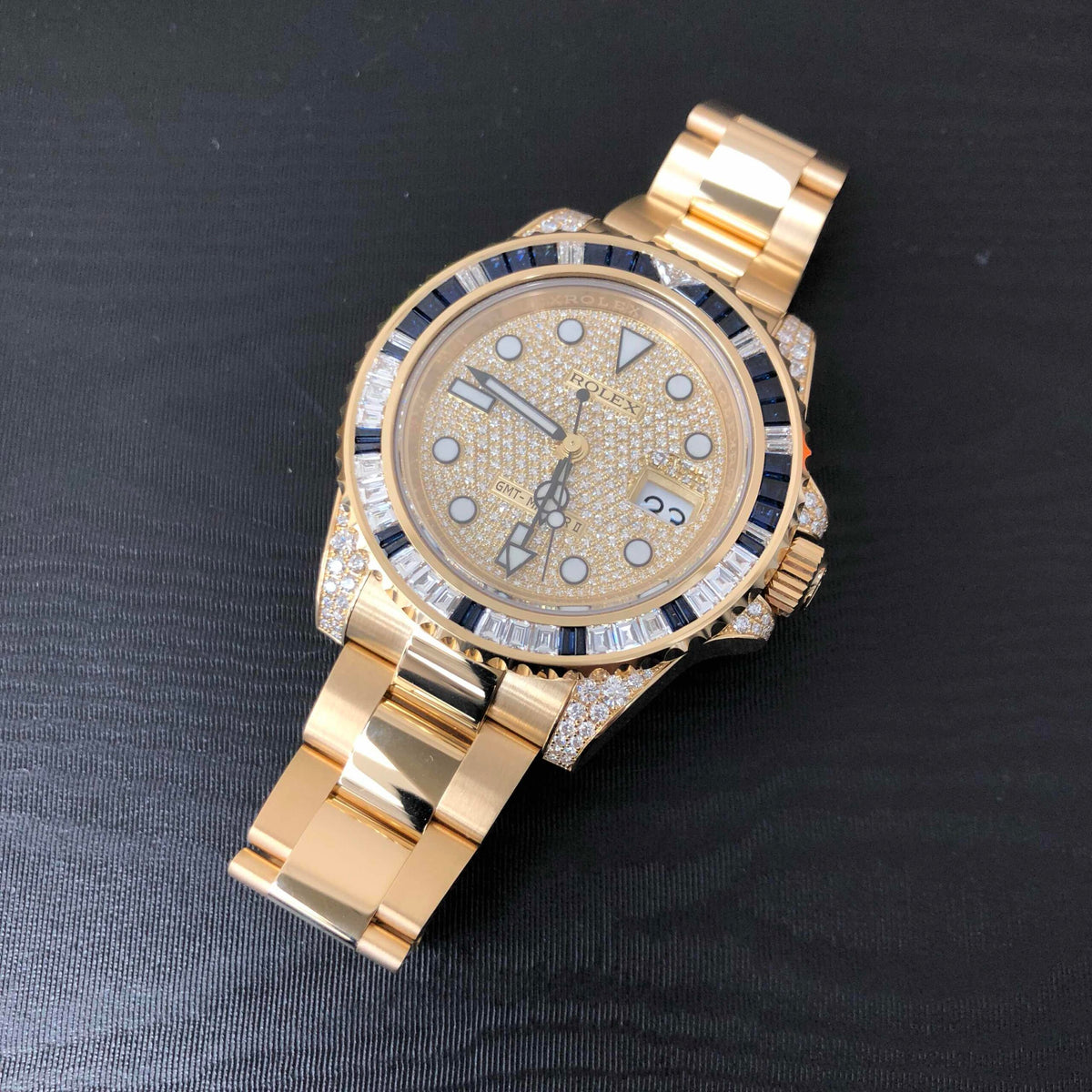 Automatic Mechanical Watch For GMT-MASTER II 116758SA-PAVE 40MM Dial
