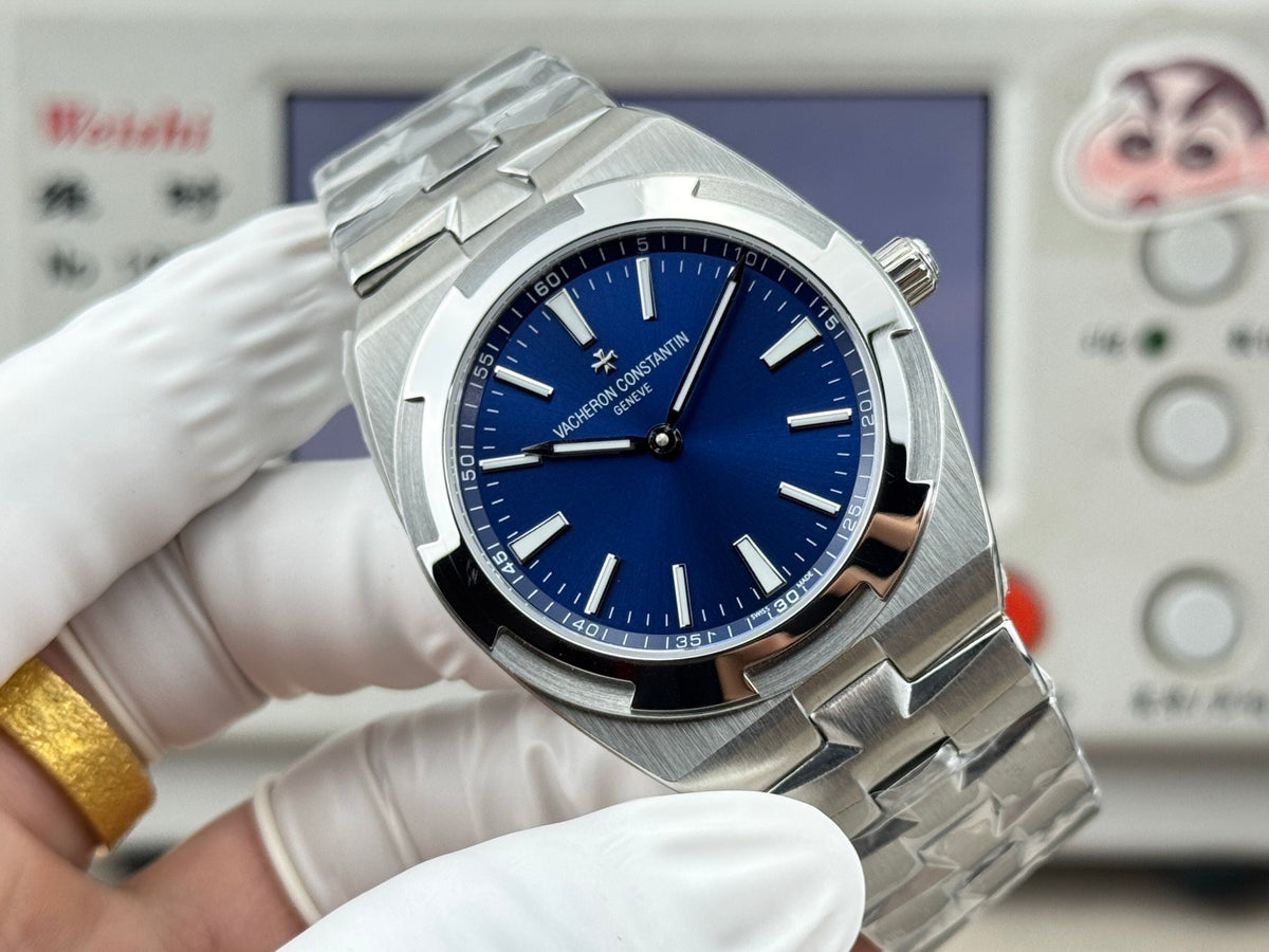 Automatic Watch for OVERSEAS 4520V/210A-B128 Blue 41MM
