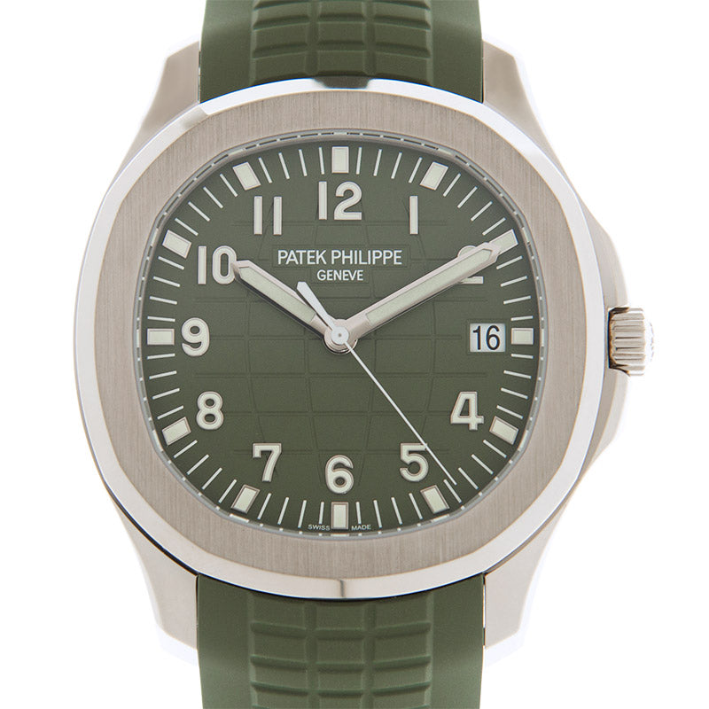 Luxury Automatic Watch for AQUANAUT Green 40mm Dial