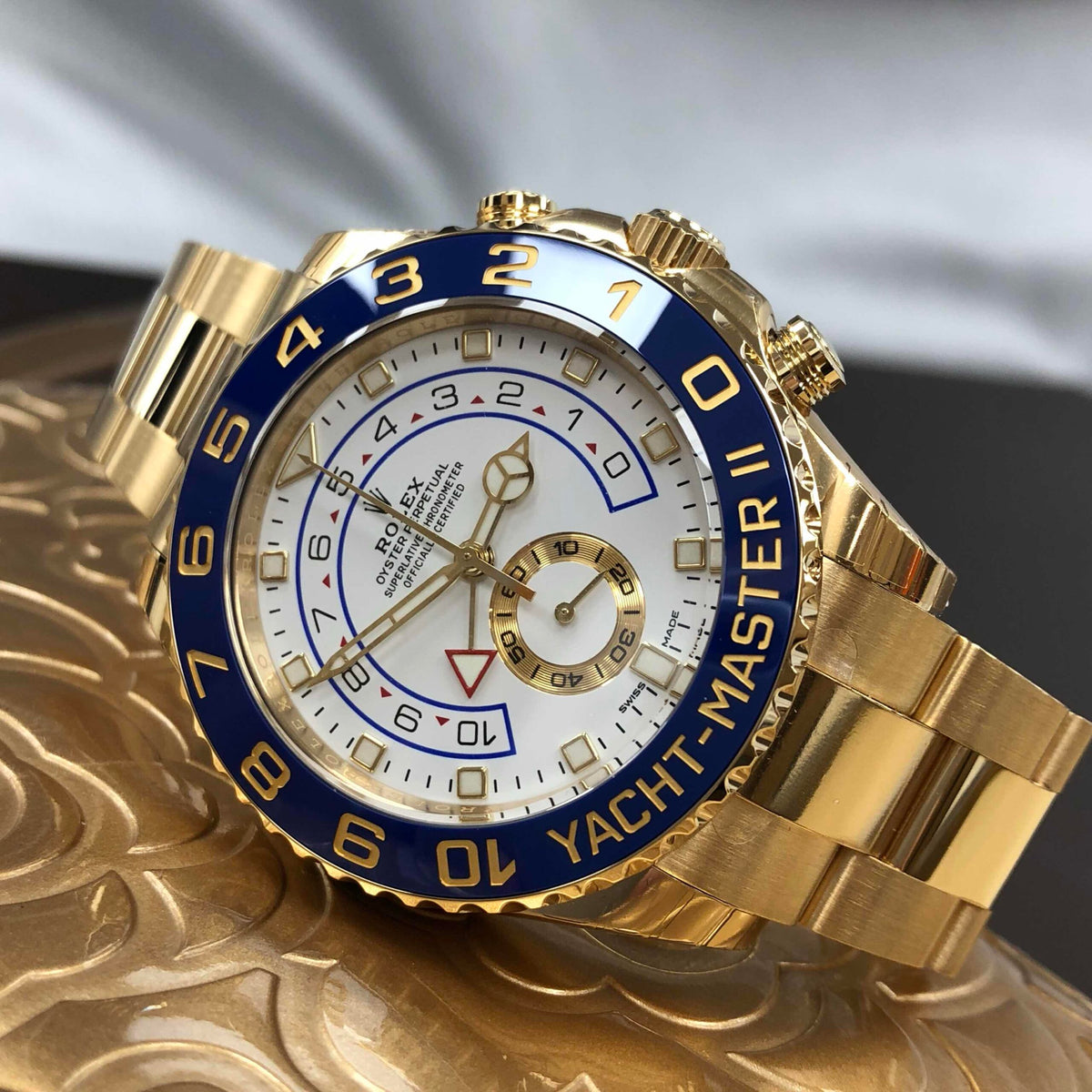 Automatic Mechanical Watch for YACHT MASTER II 116688-0002 YM2 44MM Dial
