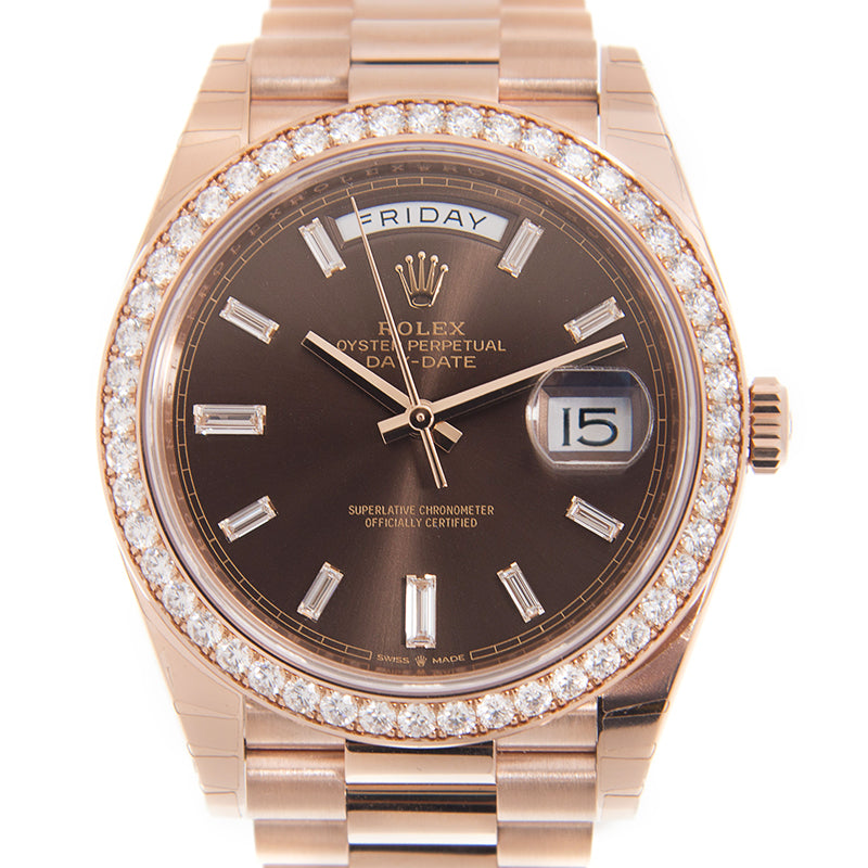 Automatic Mechanical Watch For DAY-DATE 228345RBR-0006 40MM Dial