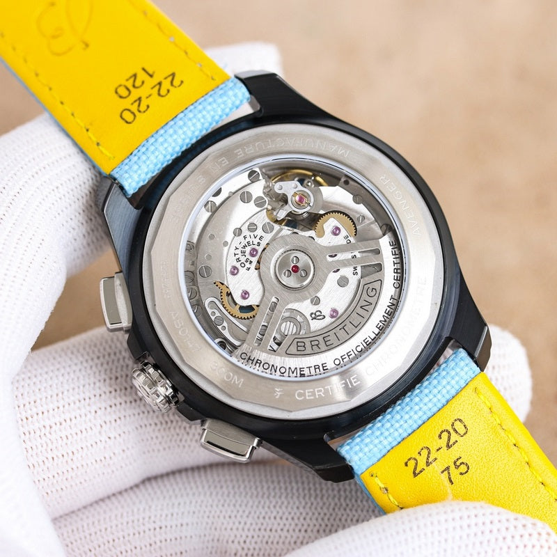 Automatic Watch for AVENGER SB0146101L1X1 Neylon Strap 44MM Dial