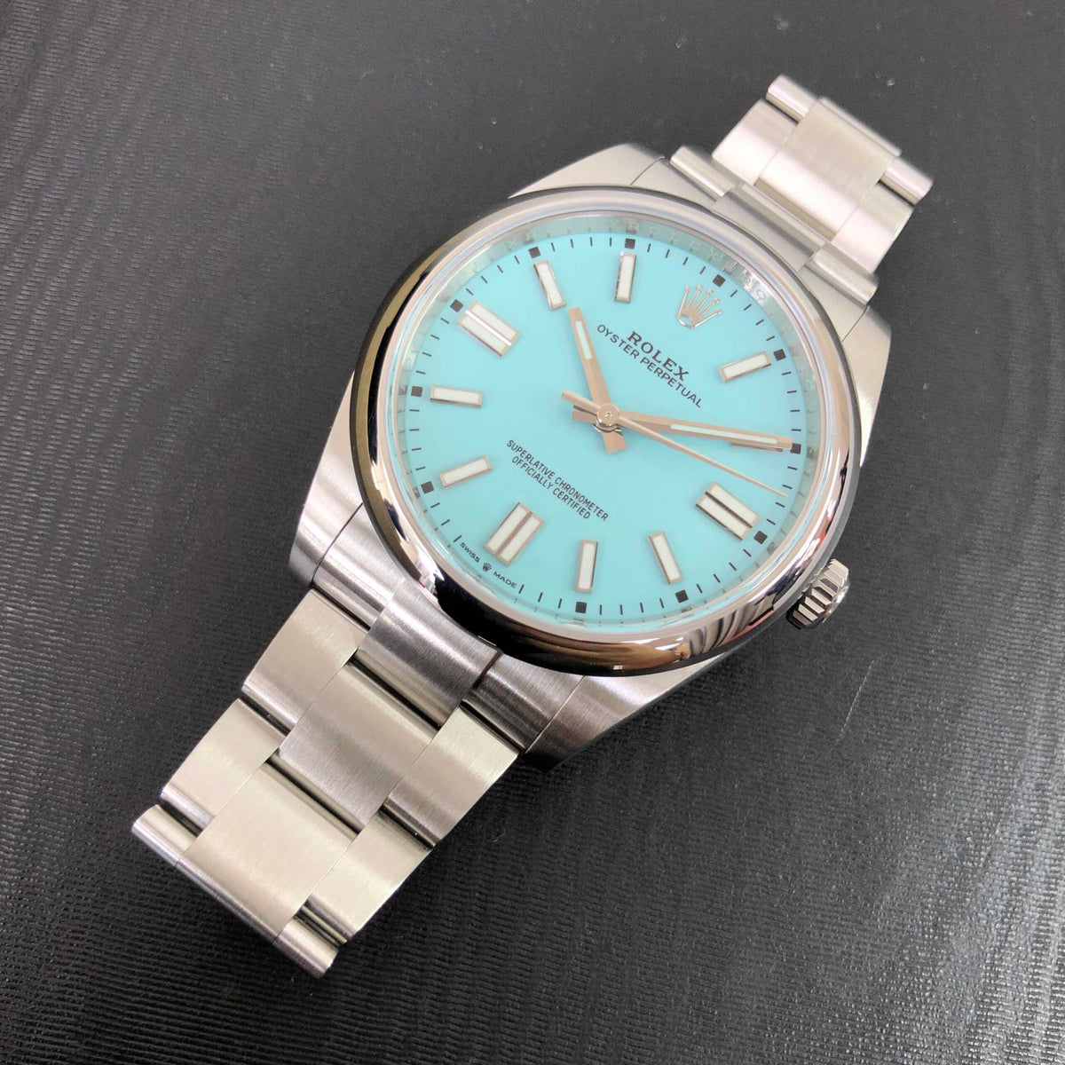 Automatic Mechanical Watch for OYSTER PERPETUAL 124300-0006 41MM Dial