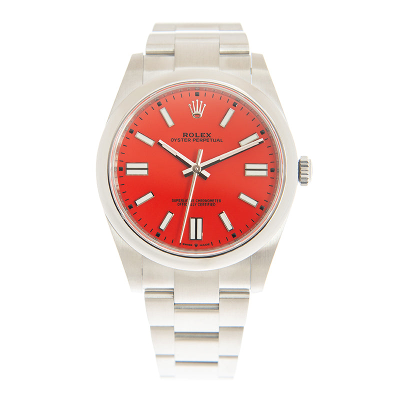 Automatic Mechanical Watch for OYSTER PERPETUAL 124300-0007 41MM Dial