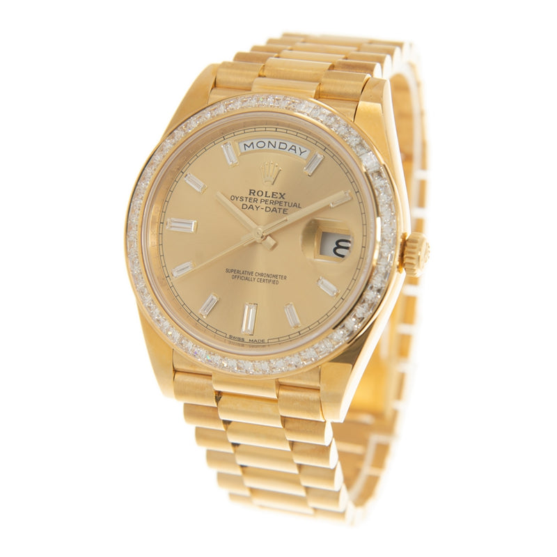 Automatic Mechanical Watch For DAY-DATE 228398TBR-0002 40MM Dial