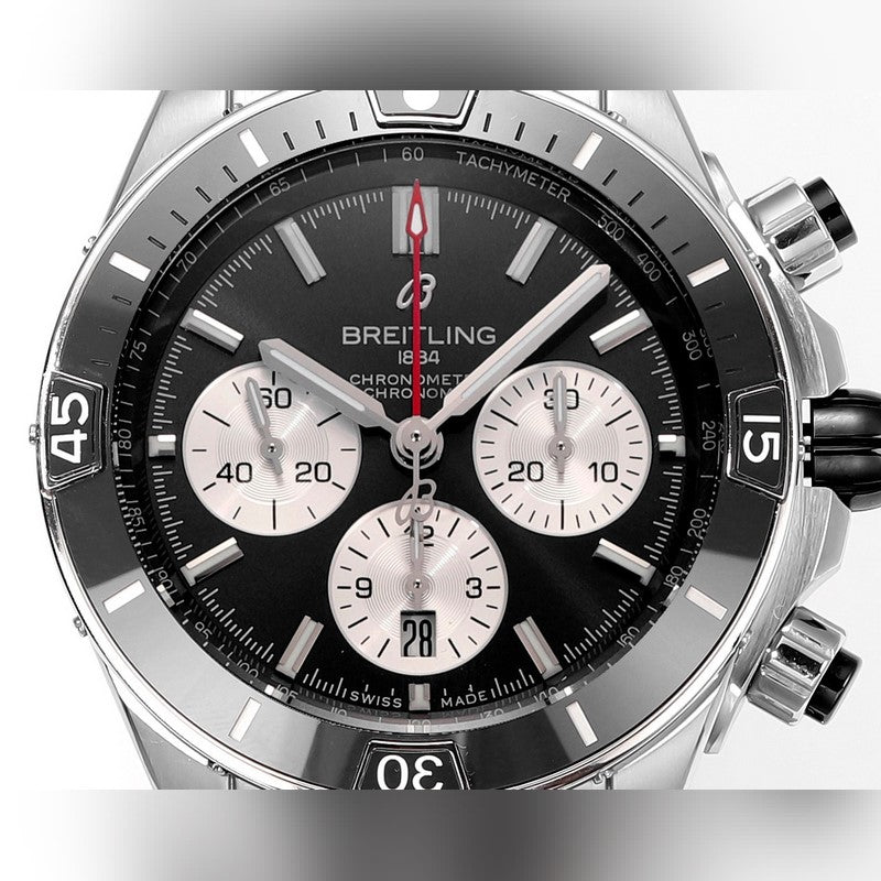 Automatic Watch for CHRONOMAT AB0136251B1A1 Steel Strap 42MM