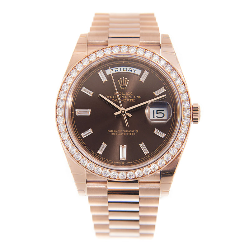 Automatic Mechanical Watch For DAY-DATE 228345RBR-0006 40MM Dial