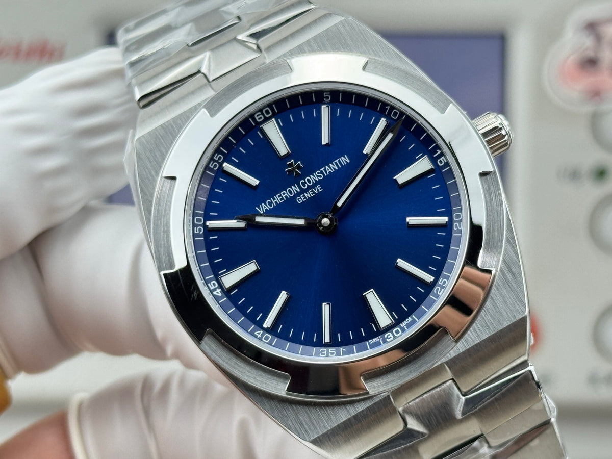 Automatic Watch for OVERSEAS 4520V/210A-B128 Blue 41MM