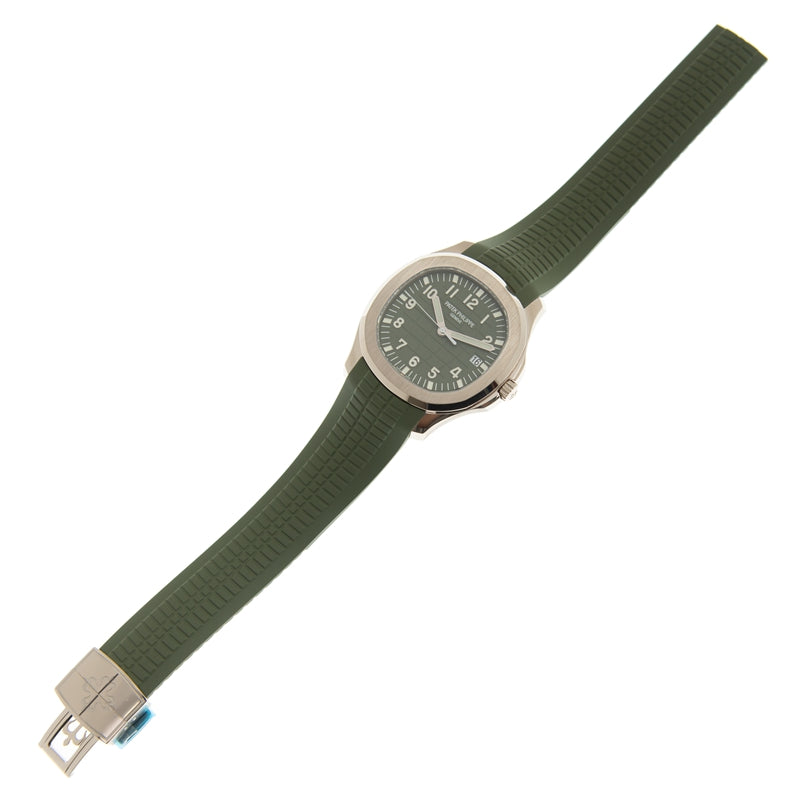 Luxury Automatic Watch for AQUANAUT Green 40mm Dial