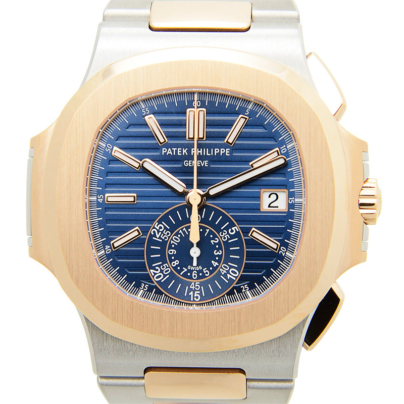 Luxury Automatic Watch for NAUTILUS 5980/1AR-001 40.5mm Steel Strap