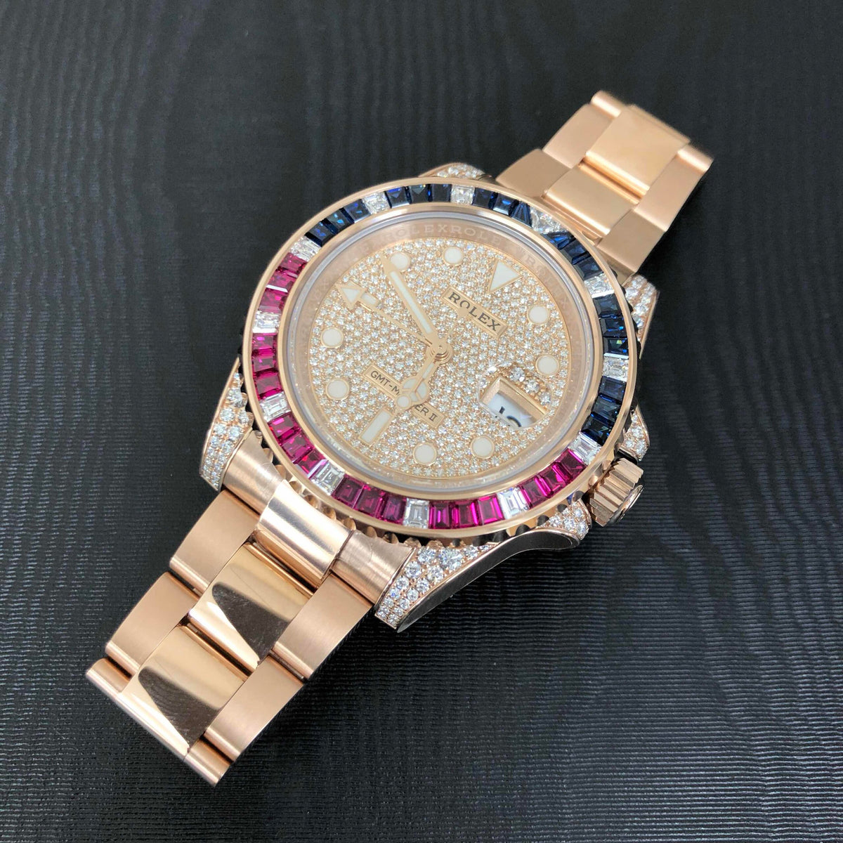 Automatic Mechanical Watch for GMT-MASTER II 126755SARU-0001 40MM Dial