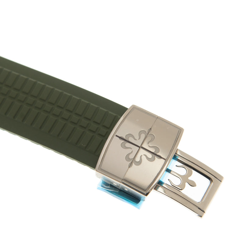 Luxury Automatic Watch for AQUANAUT Green 40mm Dial
