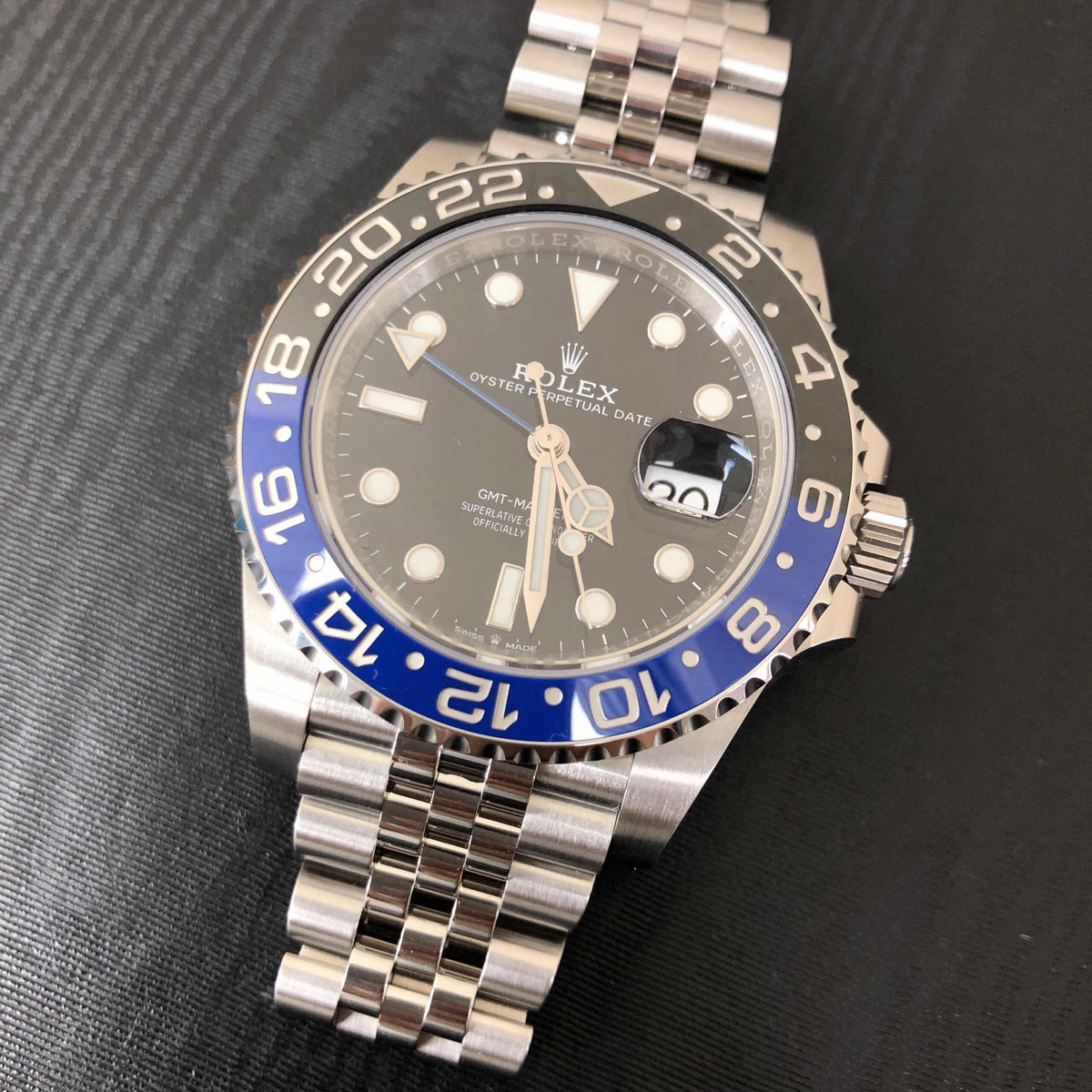 Automatic Mechanical Watch For GMT-MASTER II 126710BLNR-0002 40MM Dial