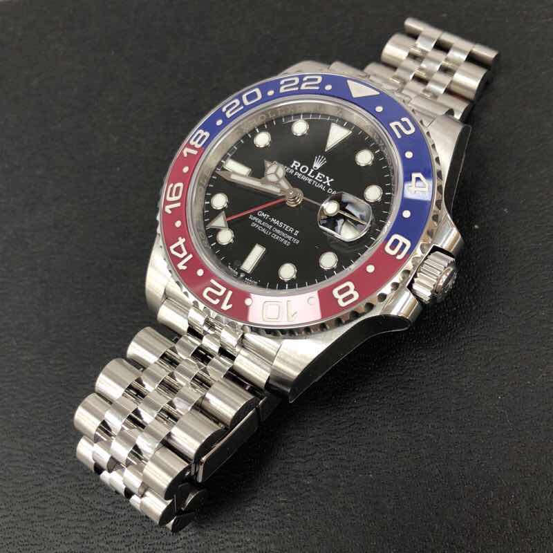 Automatic Mechanical Watch For GMT-MASTER II 126710BLRO-0001 40MM Dial