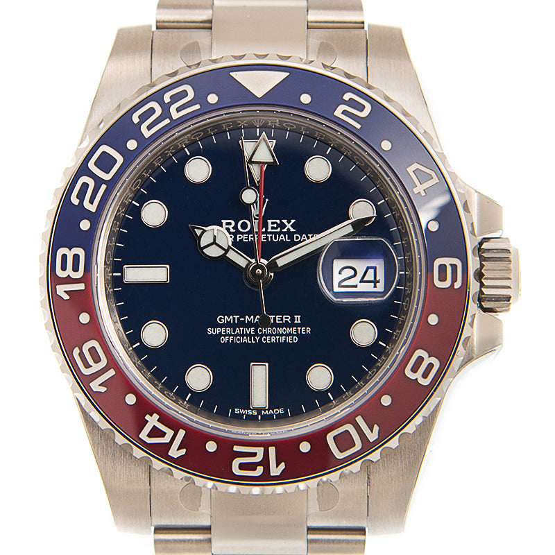 Automatic Mechanical Watch For GMT-MASTER II 126719BLRO-0003 40MM Dial