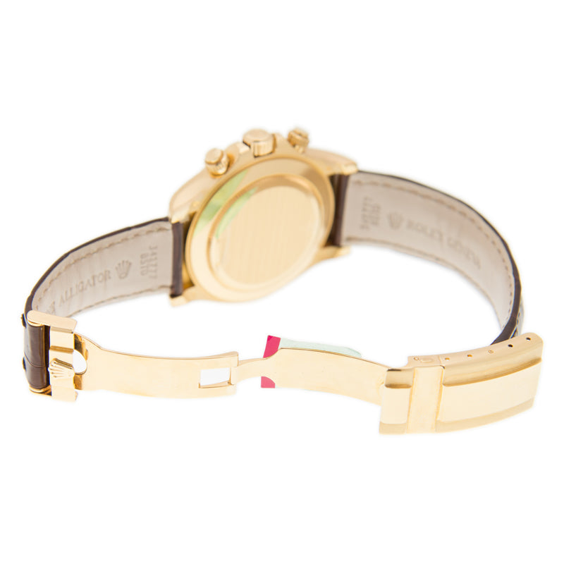 Automatic Watch for DAYTONA 116518 Gold Black 40MM Dial